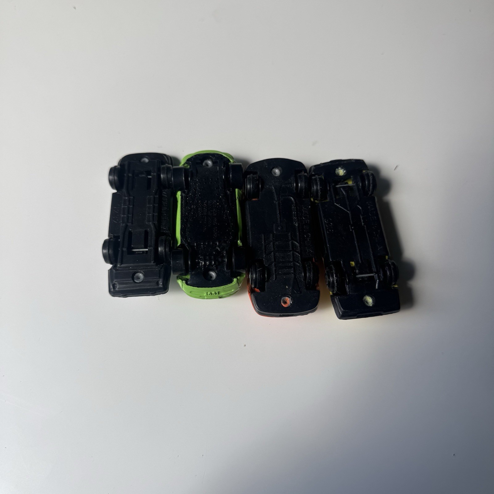 Lot of 4 Die Cast Cars Porsche Boxster & 911 Style Cars Pickup Loose