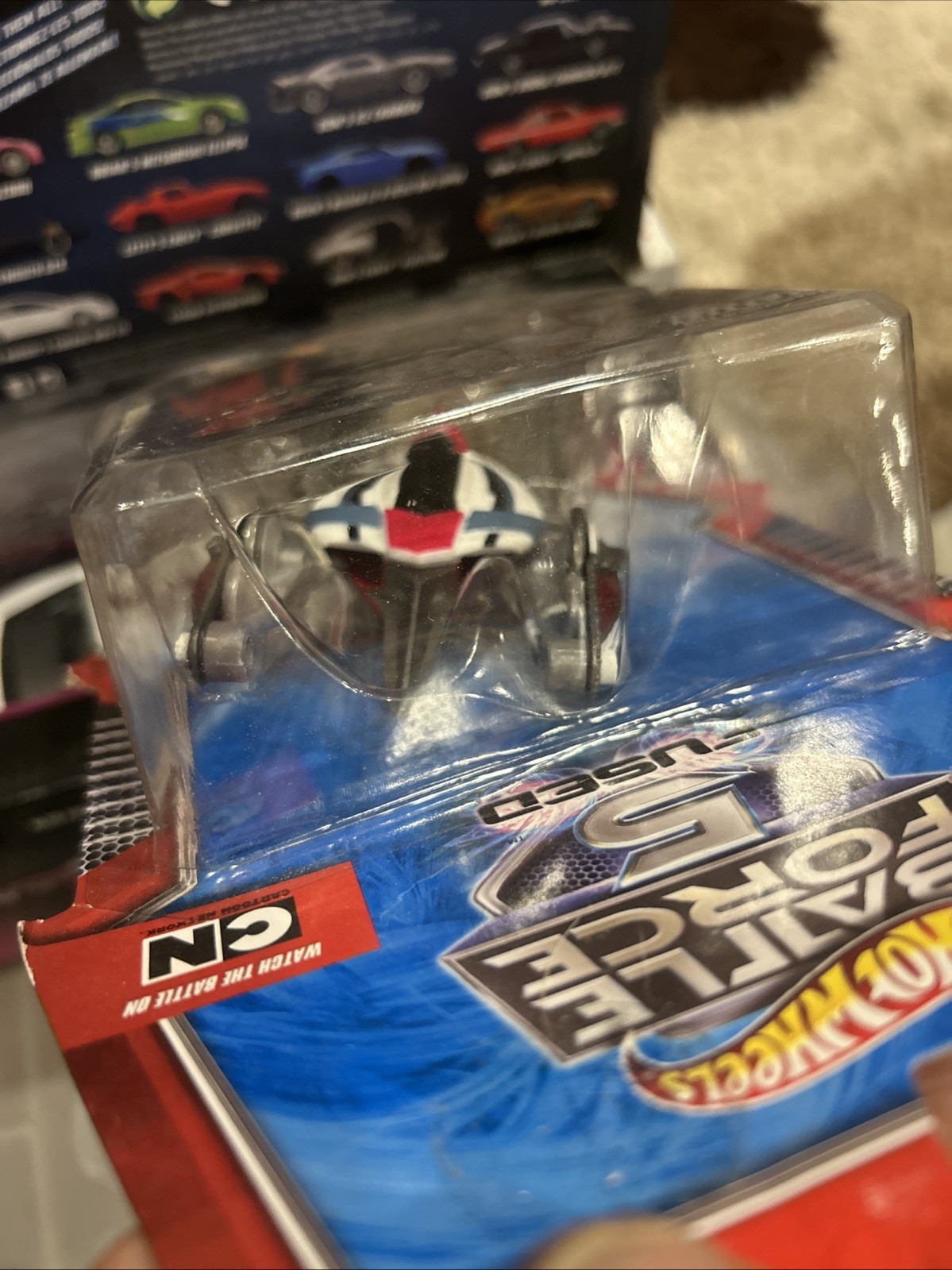 HOT WHEELS VHTF 2010 HOT WHEELS BATTLE FORCE 5 FUSED RIGSAW