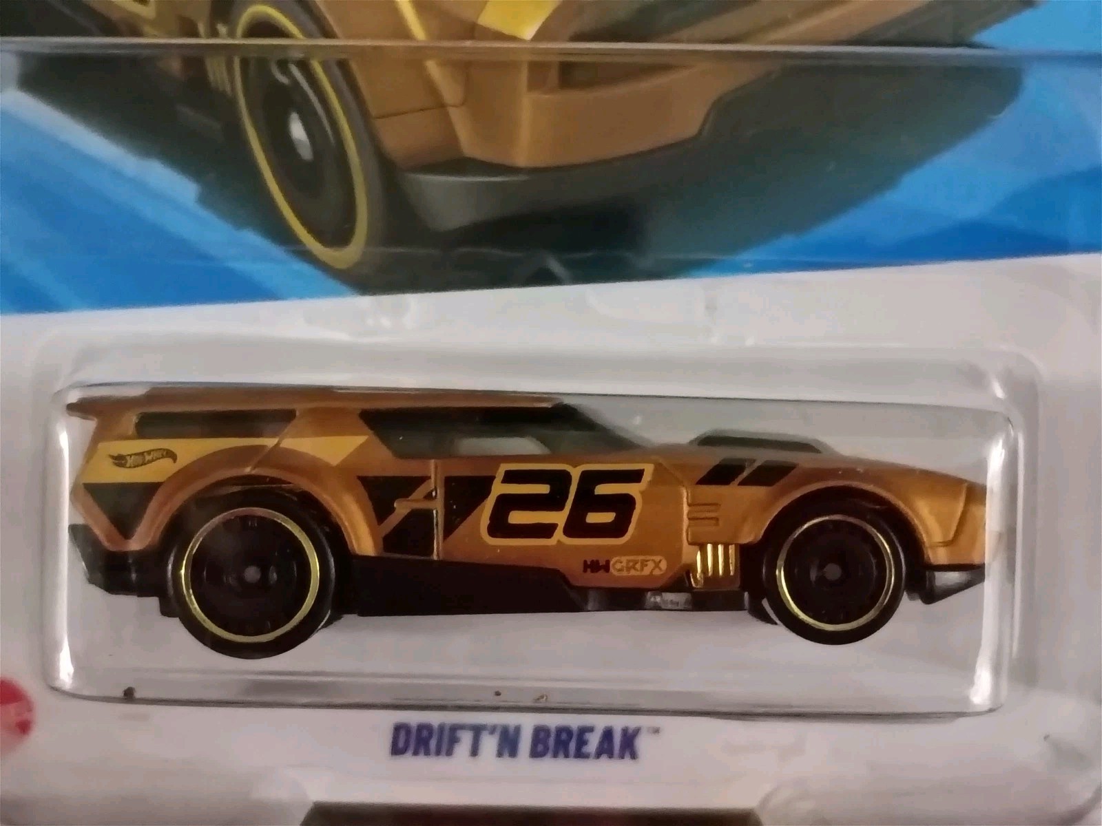 GOLD DRIFT’N BREAK + ERIKENSTEIN ROD Meijer Store Exclusive Hot Wheels + CASES