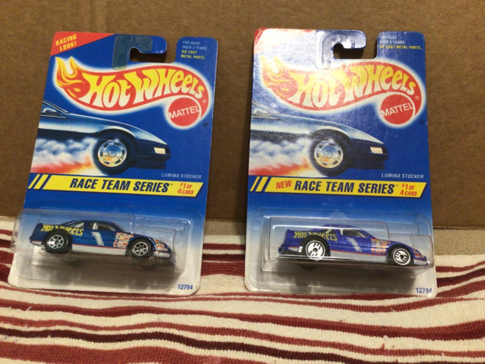 2026 Hot Wheels 1994,95,96,97, Race Team series complete sets of 4 see photos