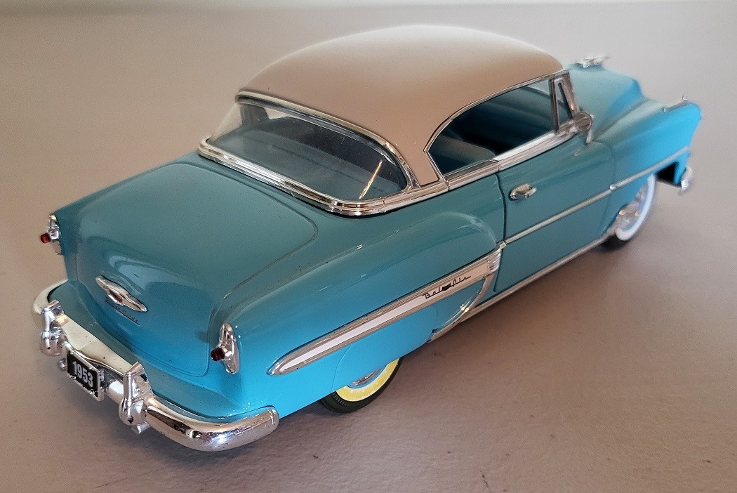 JADA 1953 CHEVROLET BEL AIR HARDTOP 1/24 SCALE DIECAST MODEL CAR