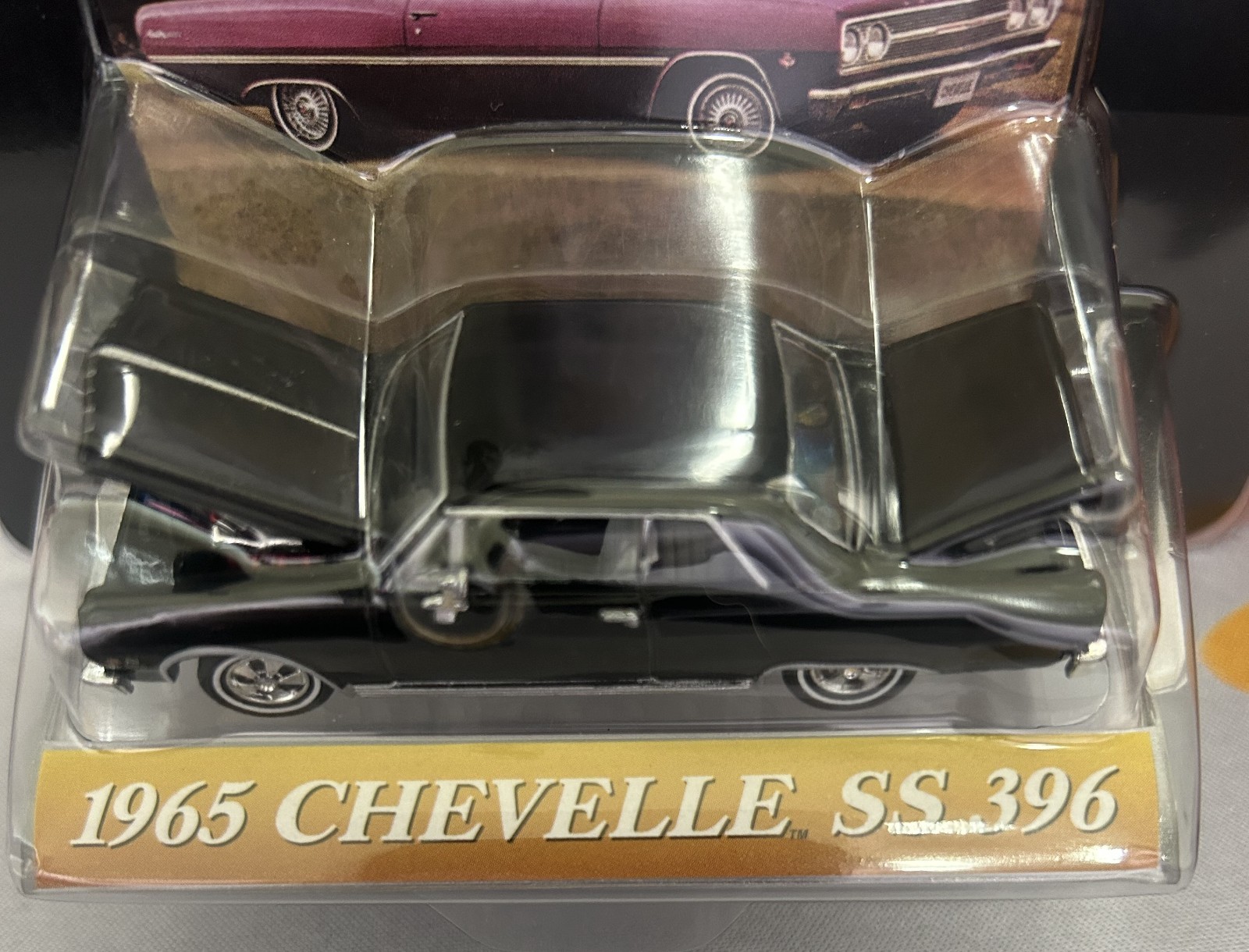 2001 ERTL 1965 Chevelle SS 396 American Muscle 1:64 Black New VTG