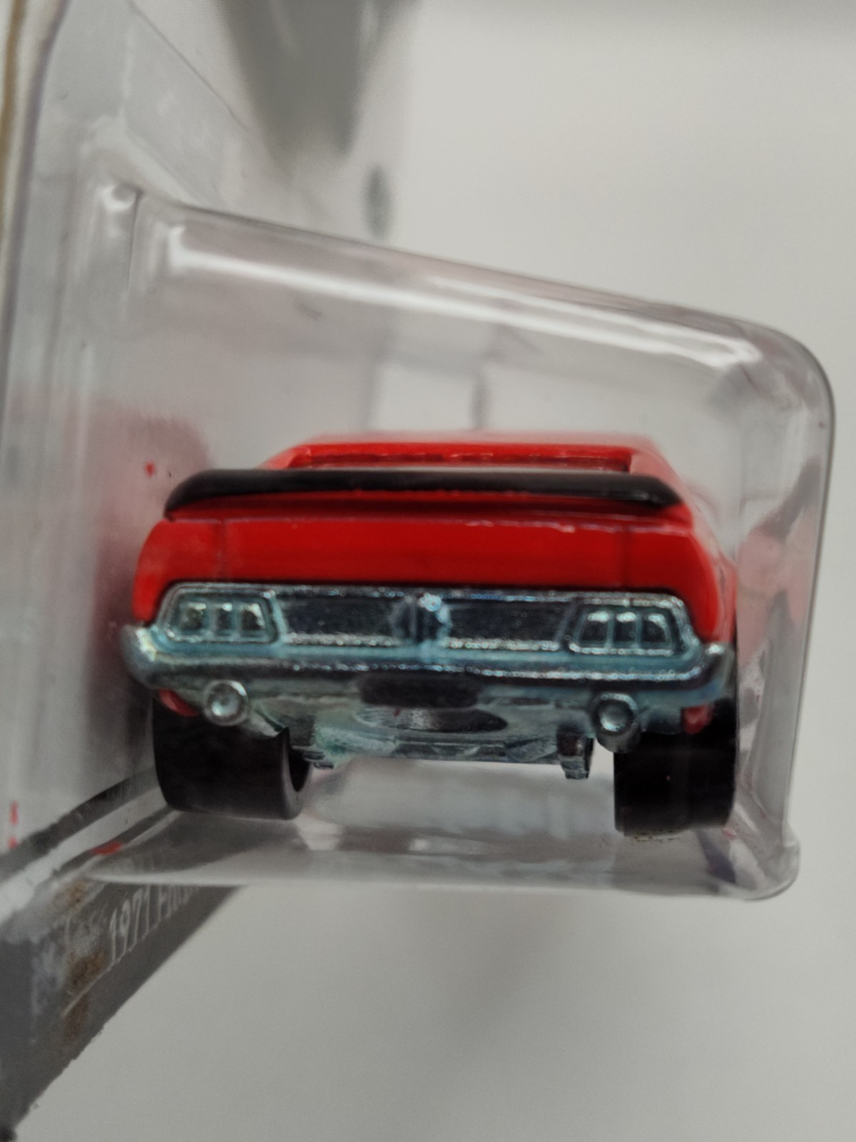 Hot Wheels Red ‘71 Ford Mustang Mach 1 50 Years 3/8 Walmart Exclusive