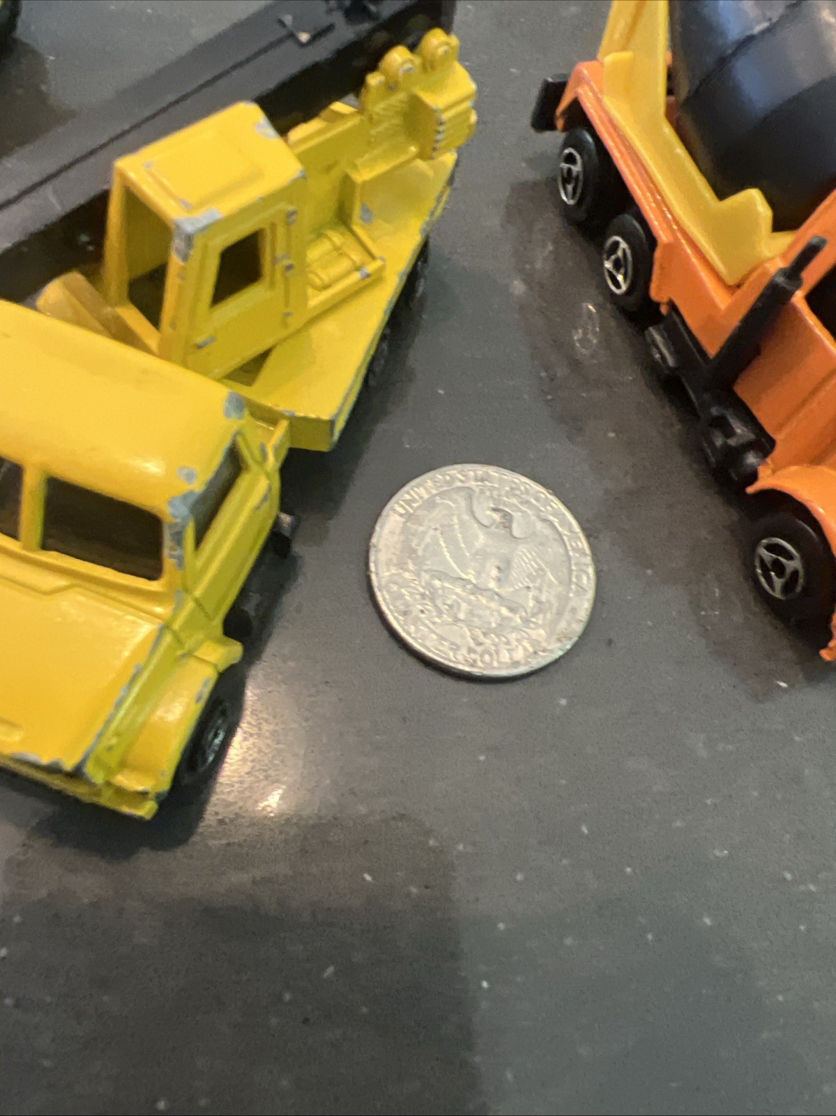 Lot Of Construction Diecast & Plastic Mixed Brands And Models See Description