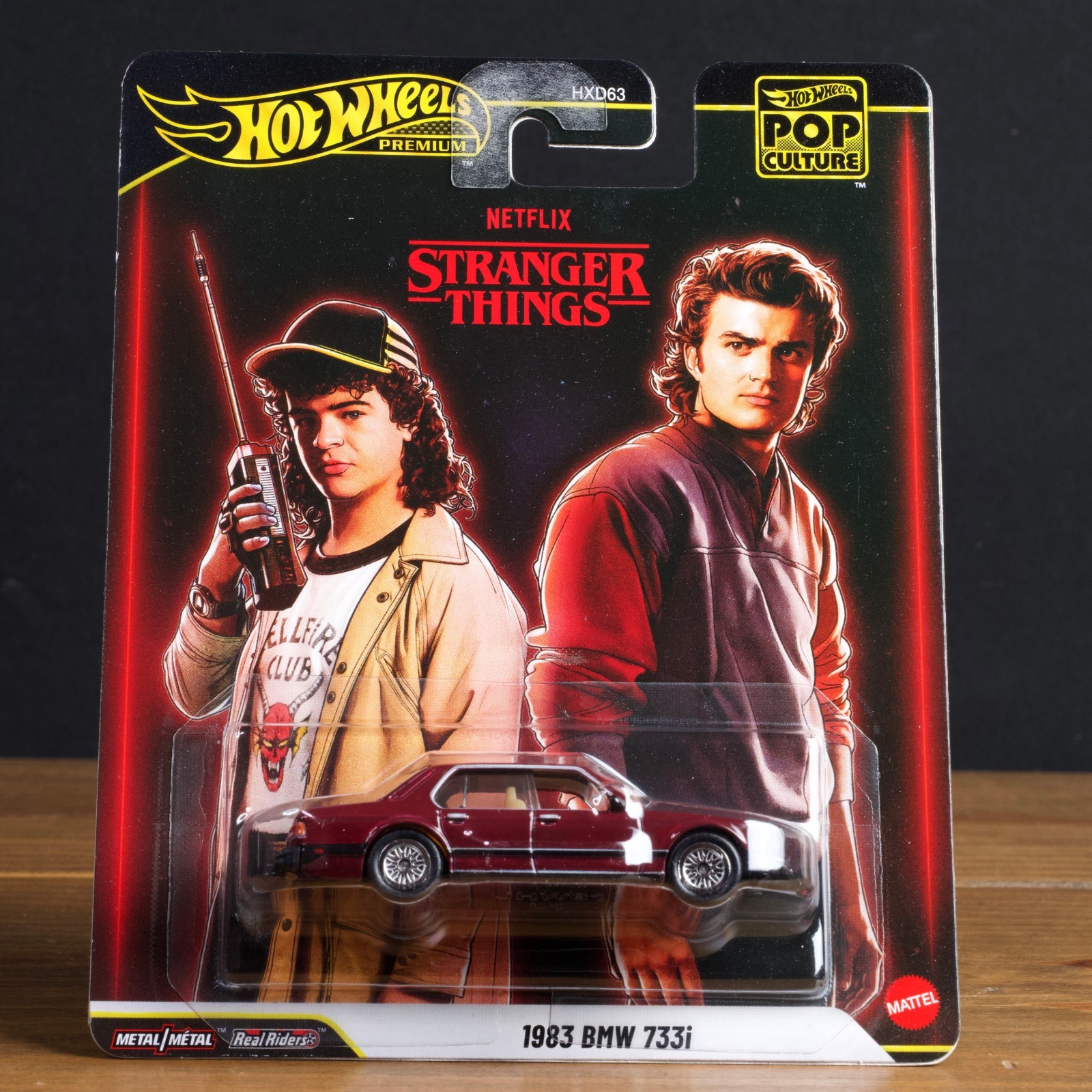 Hot Wheels Premium 2025 Pop Culture Stranger Things 1983 BMW 733i JHW8 ✅ Trusted