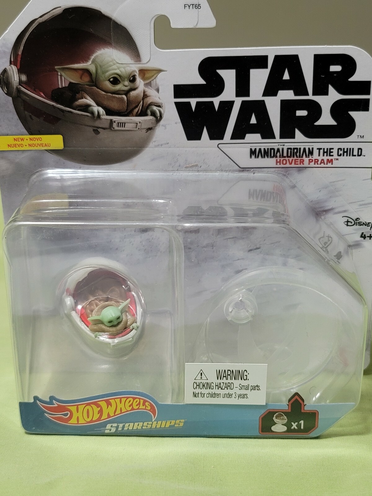 Hot Wheels Star WARS Starships Mandalorian THE CHILD HOVER PRAM – Baby Yoda Seat