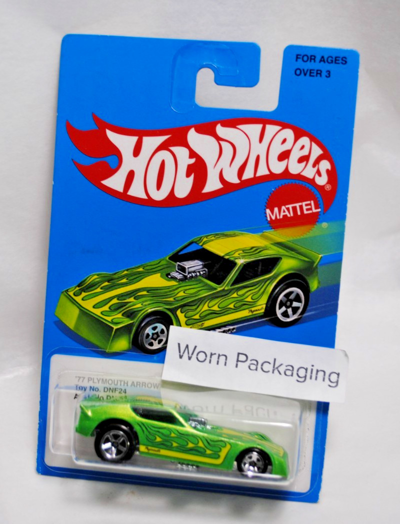 READ – Hot Wheels Target Exclusive retro 1977 77 Plymouth Arrow Funny Car