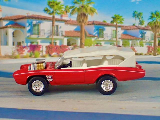 1966 Supercharged 389ci V8 Pontiac GTO MONKEEMOBILE by Dean Jeffries 1/64 LE II
