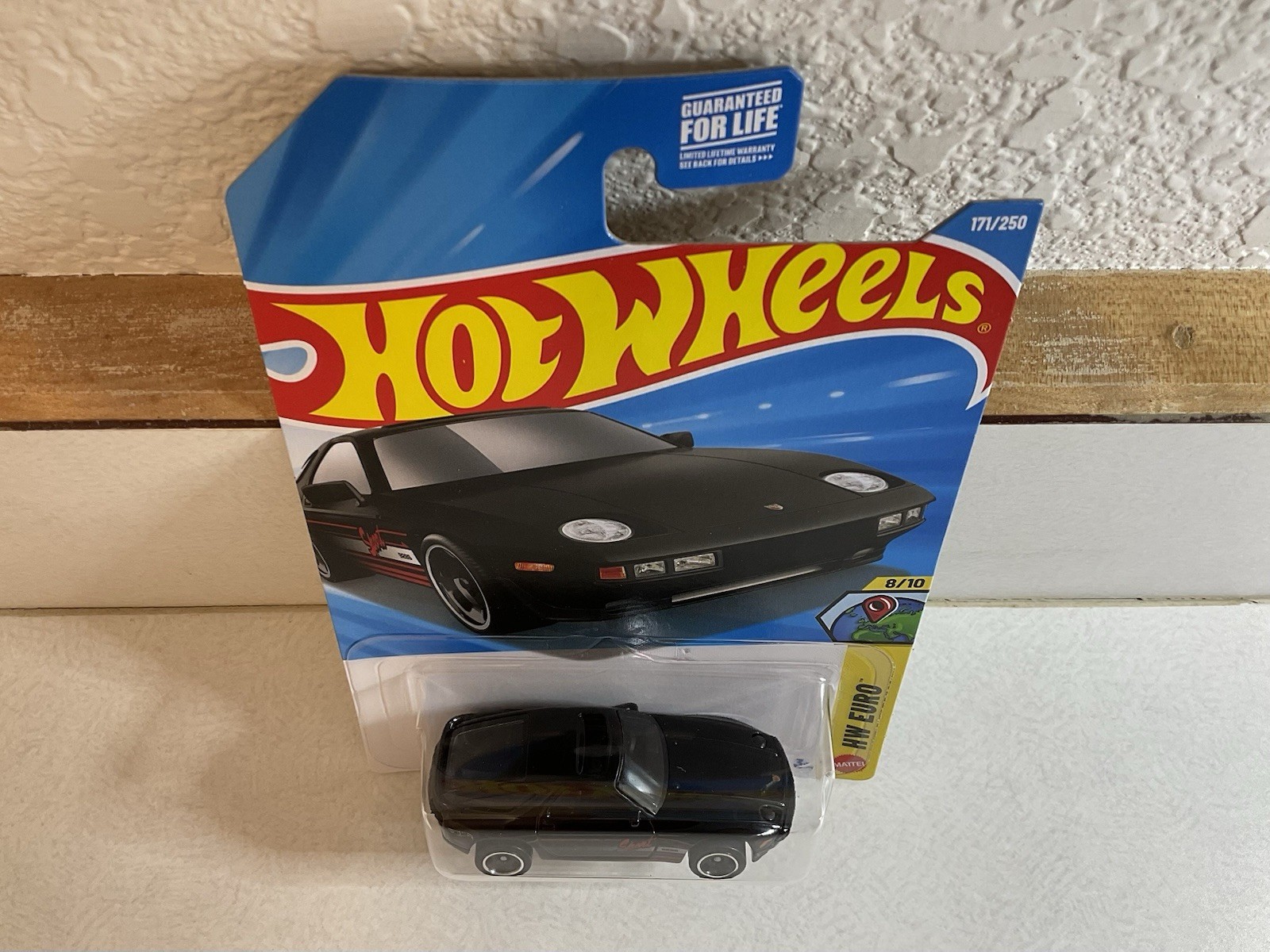 2026 Hot Wheels 1983 Porsche 928S (171/250) BLACK — HW Euro #8/10