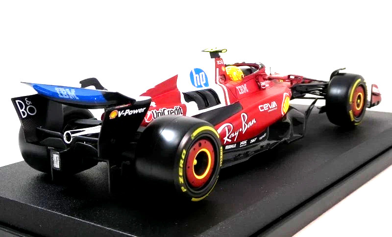 Ferrari SF-25 #44 Lewis Hamilton Formula 1 Race Car 2025 1/18 Diecast Burago