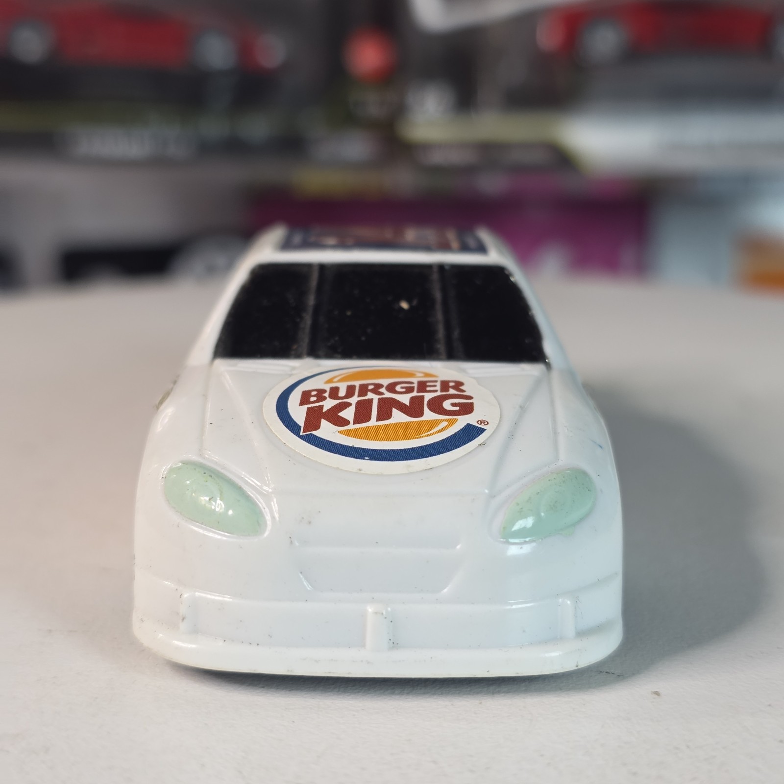 Burger King Tony Stewart Stewart Hass #14 NASCAR Rev-N-Go Race Car