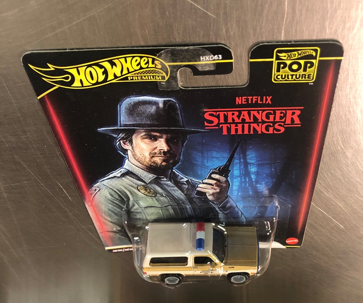 HOT WHEELS PREMIUM POP CULTURE NETFLIX STRANGER THINGS 1985 CHEVY K5 BLAZER