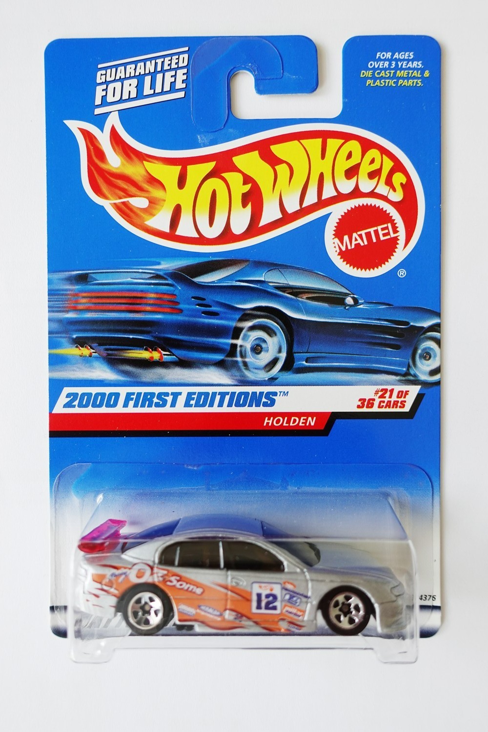 HTF Hot Wheels 2000 FE Holden CLEAR WING VARIATION on card