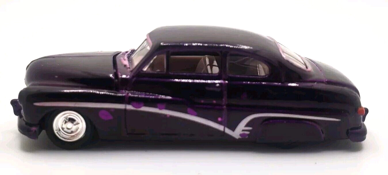 Racing Champions Hot Rod Magazine 1949 Custom Merc Purple Paint Flaw New Loose