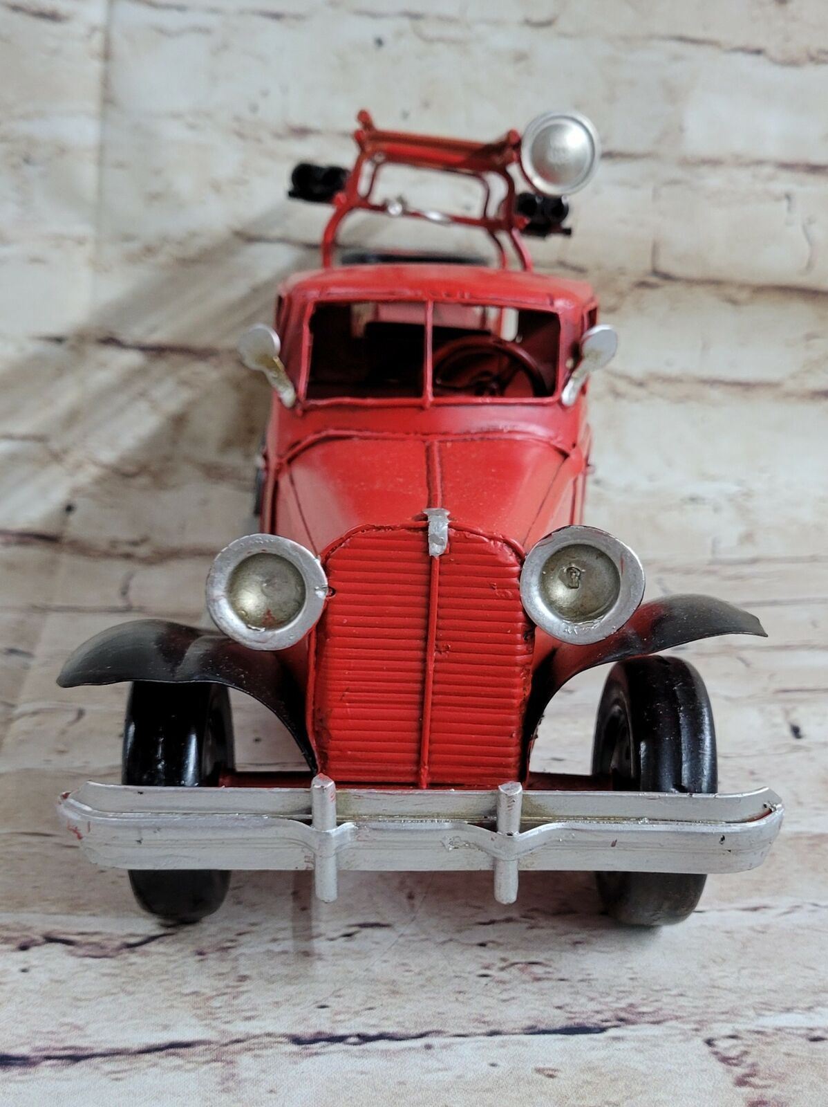 1931 South Prairie, WA, Boyer Chief #6 Vintage-Style Tin Metal Model Fire Truck