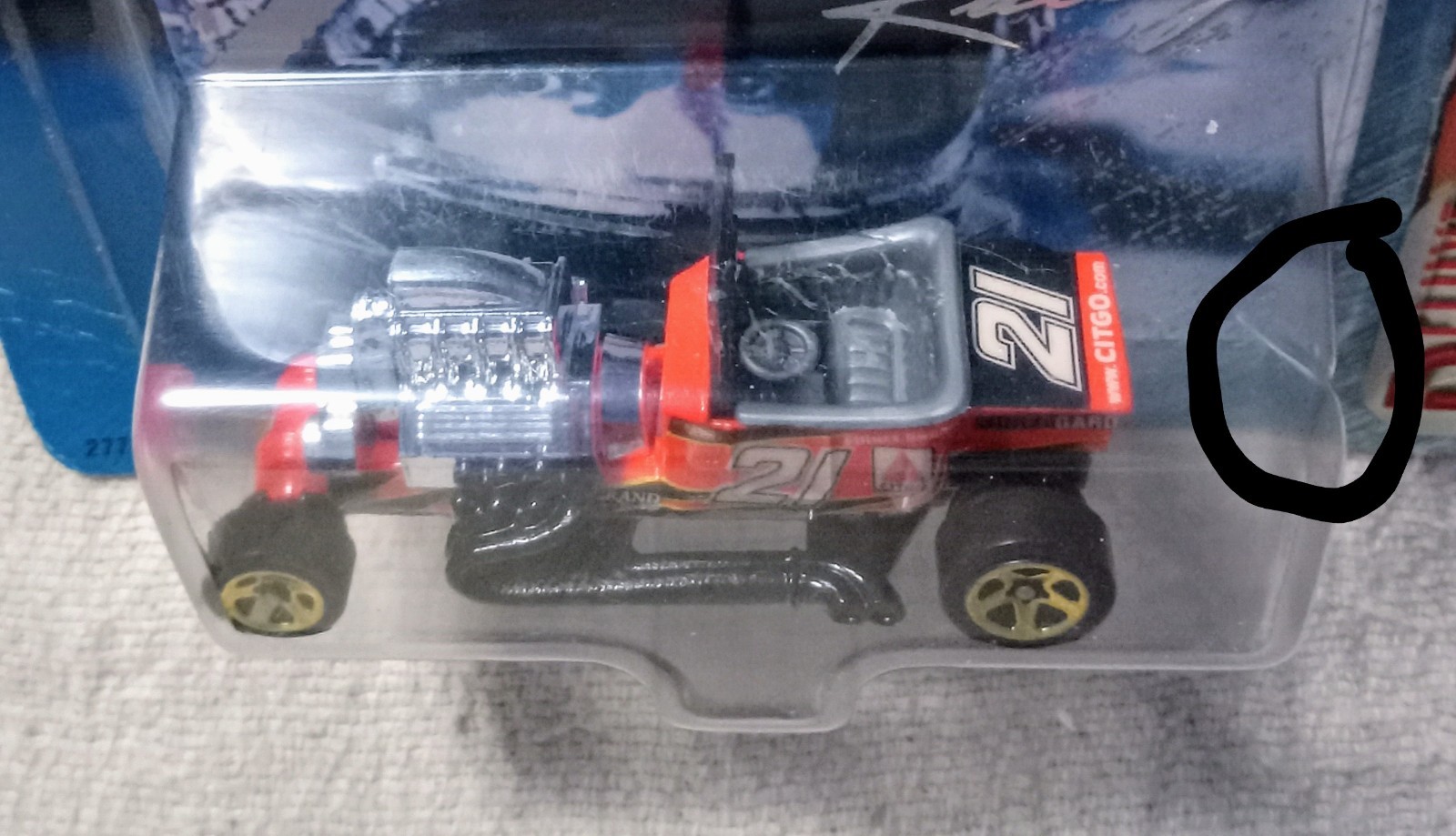 Hot Wheels Racing 1999 Hot Rod Series 2/4 Deluxe Citgo #21 Nascar T-Bucket