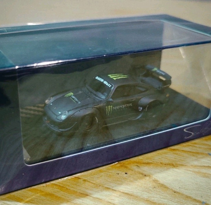 Scale Box 64 Porsche RWB Monster Energy Limited Edition No 006 From 250