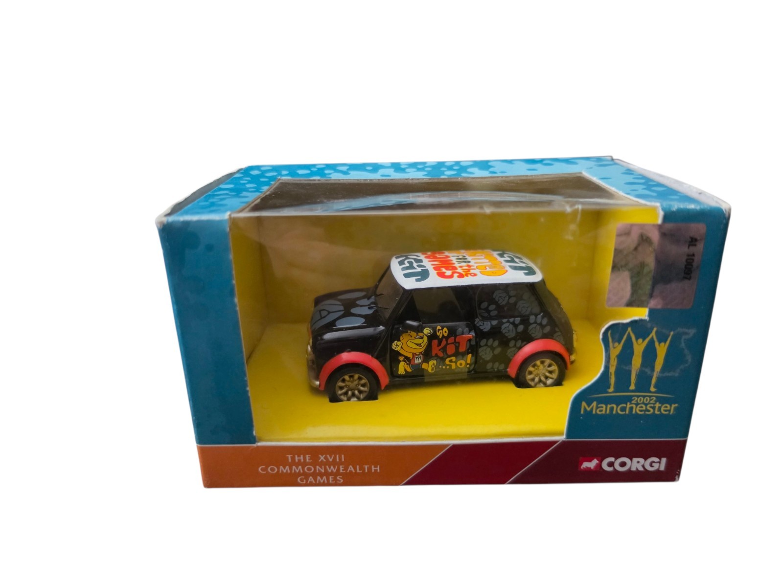 ​Corgi CC82222 Mini Cooper 2002 Manchester XVII Commonwealth Games 1:36 Boxed
