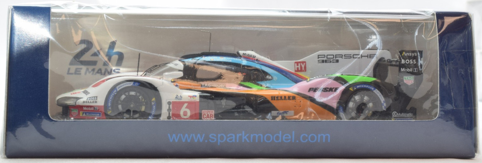 Spark Porsche 963 #6 – Penske Motorsport – 2023 24hr Le Mans 1:43 Car S8724