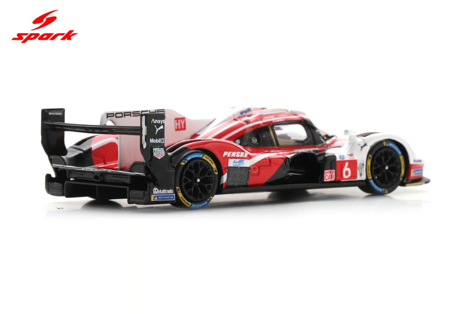 Spark Porsche 963 #6 – Porsche Penske – 2025 24Hrs Le Mans 1:64 Car 64S064