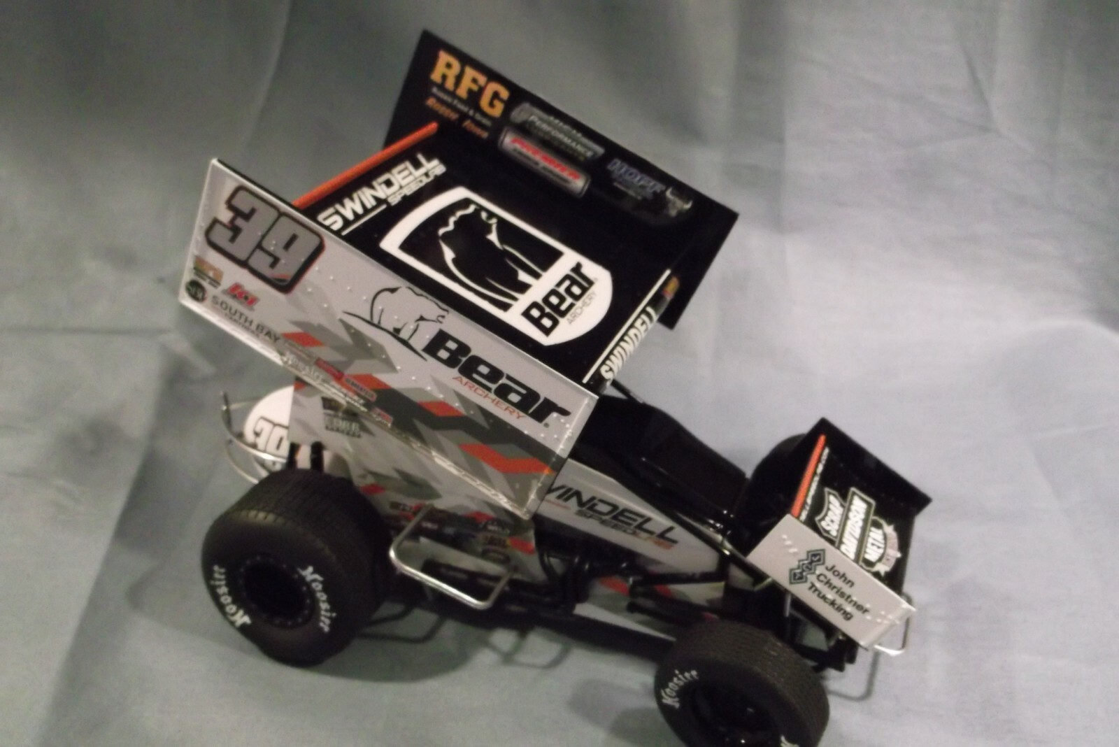 SAMMY SWINDELL #39 SPEEDLAB BEAR ARCHER RACING 1:18 ACME SPRINT CAR GMP A1809512