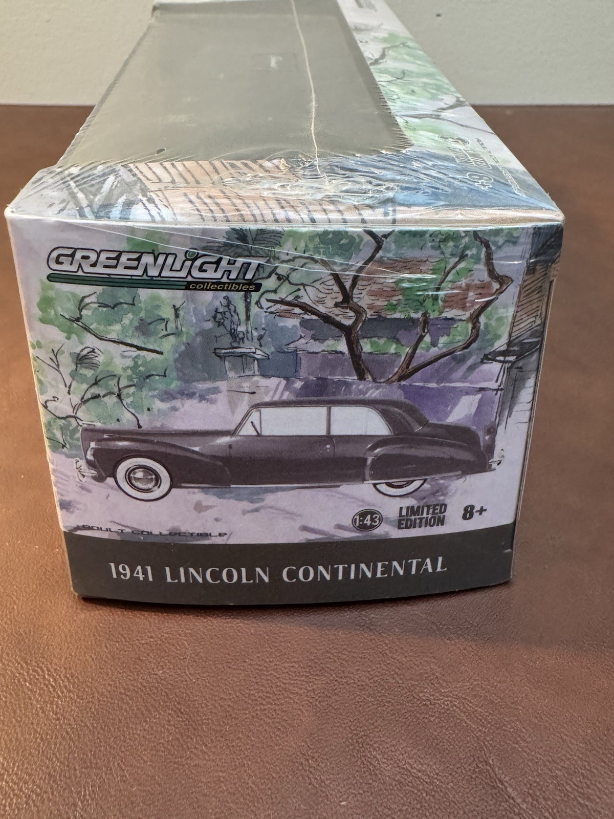 1/43 GREENLIGHT 1941 LINCOLN CONTINENTAL GREY