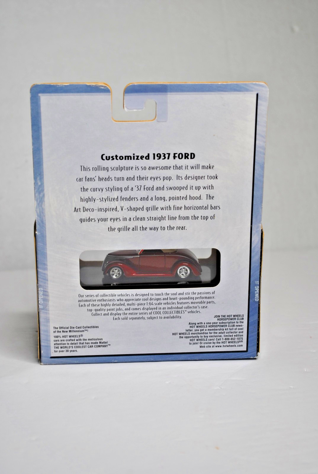 Hot Wheels Custom 1937 Ford 100% Hot Wheels Red and Green Variant