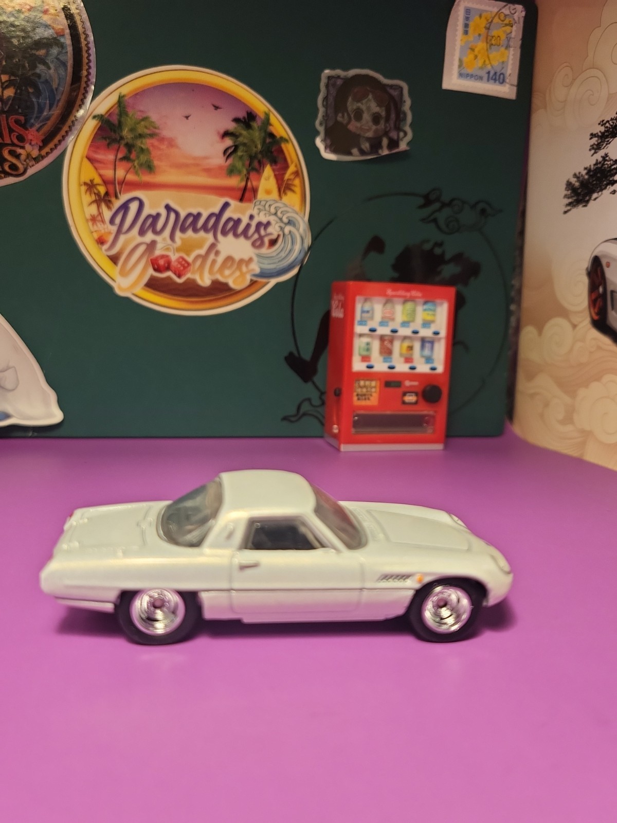 Hot Wheels premium Japan Historics 3 1968 Mazda Cosmo Sport White Loose 1:64