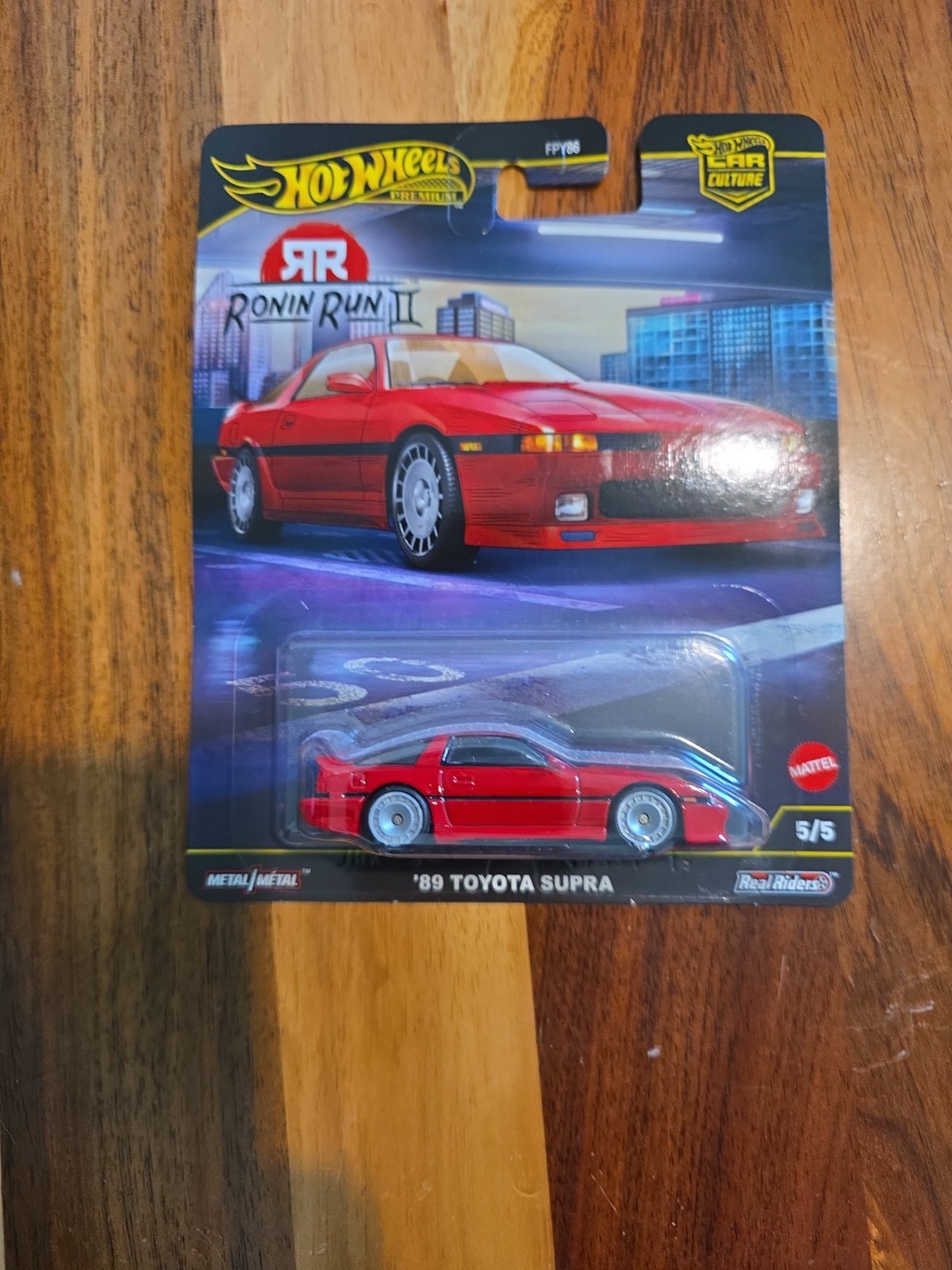 2025 Hot Wheels Ronin Run 2 ‘89 Toyota Supra