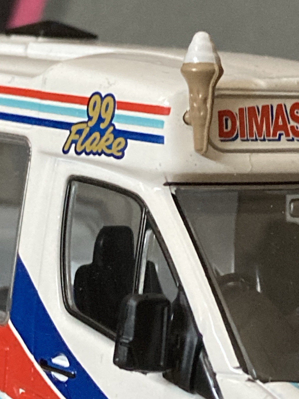 1:43 Dimascio’s Mercedes Sprinter Ice Cream Van. Please read full description.