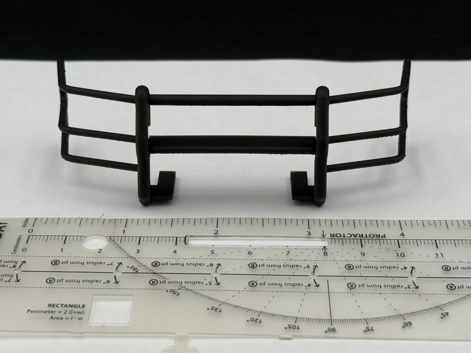 1/18 Go Rhino Wrap Around Push Bumper Pushbar Welly Dodge Charger Police 1851