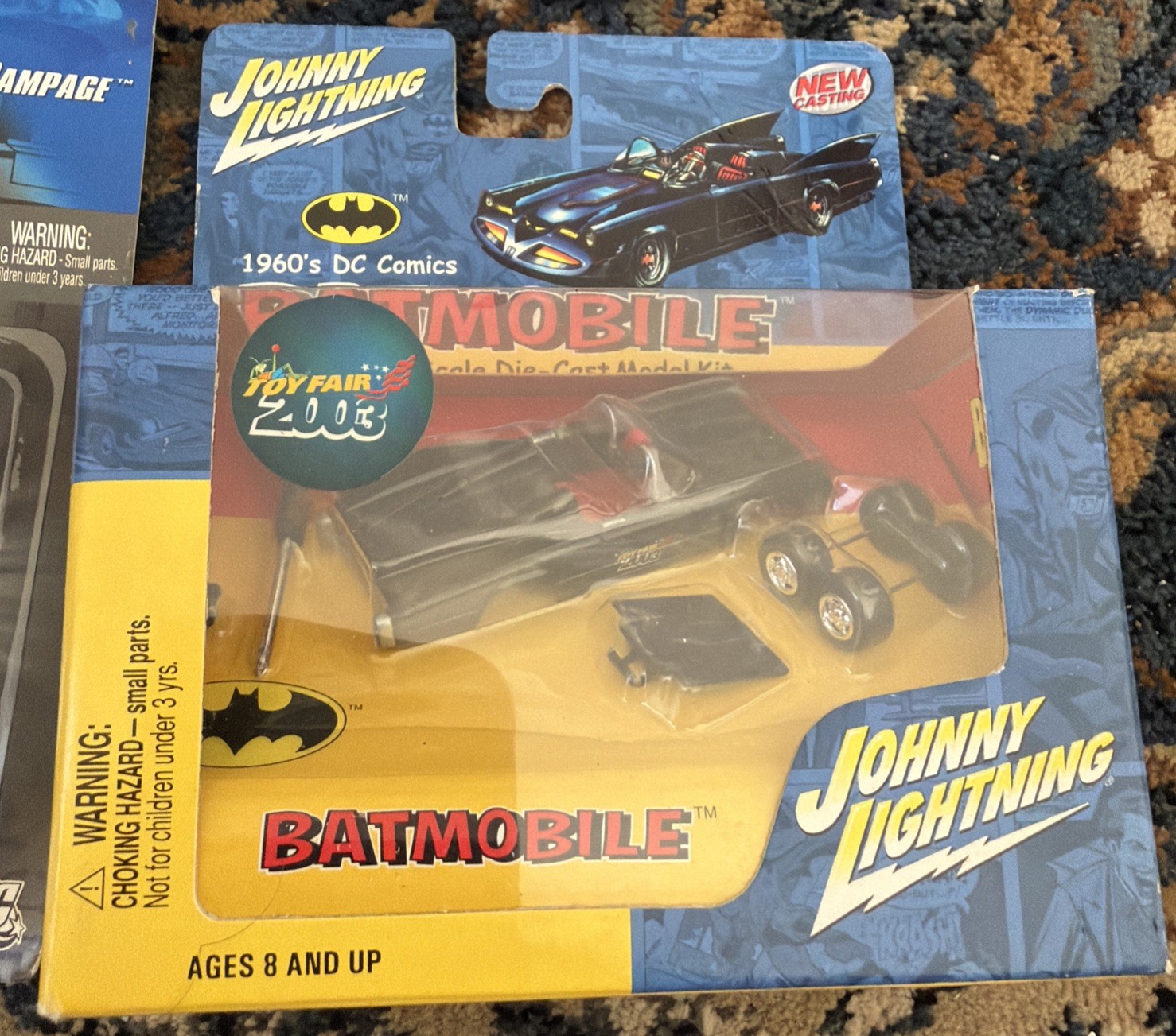 Hot Wheels Corgi Johnny Lightning Batman Lot – 13 Cars Jokermobile Bone Shaker