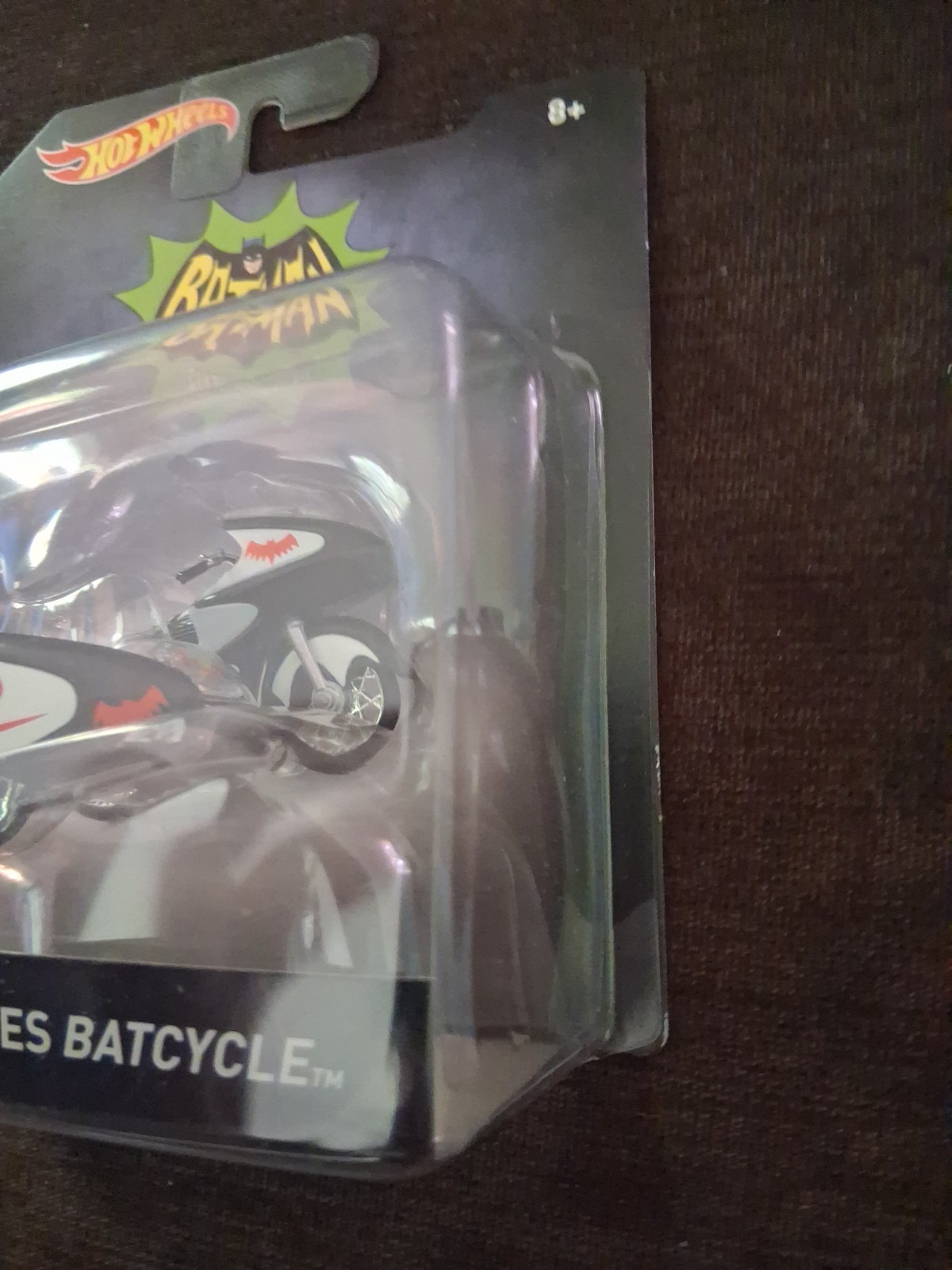 Hotwheels Classic T V Series Batman Batcycle 2015 W/ 2013 Arkham Batmobile Lot