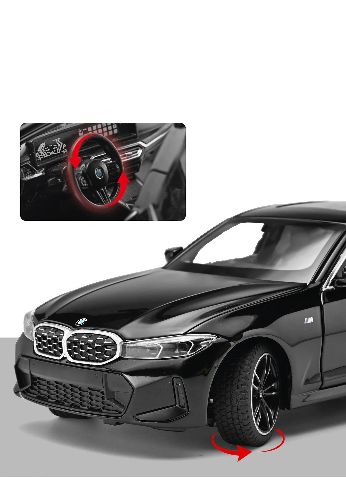 1:24 3 Series 325i 325LI M Coupe Alloy Car Model Diecast Metal Sports Vehicl