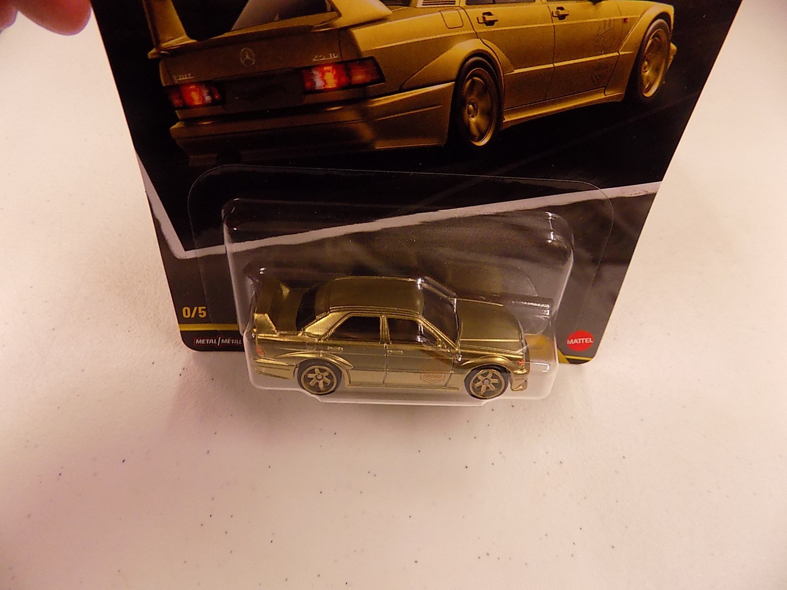 Hot Wheels Premium Modern Classics Chase Mercedes-Benz 190 E 2.5-16 EVO II – 0/5