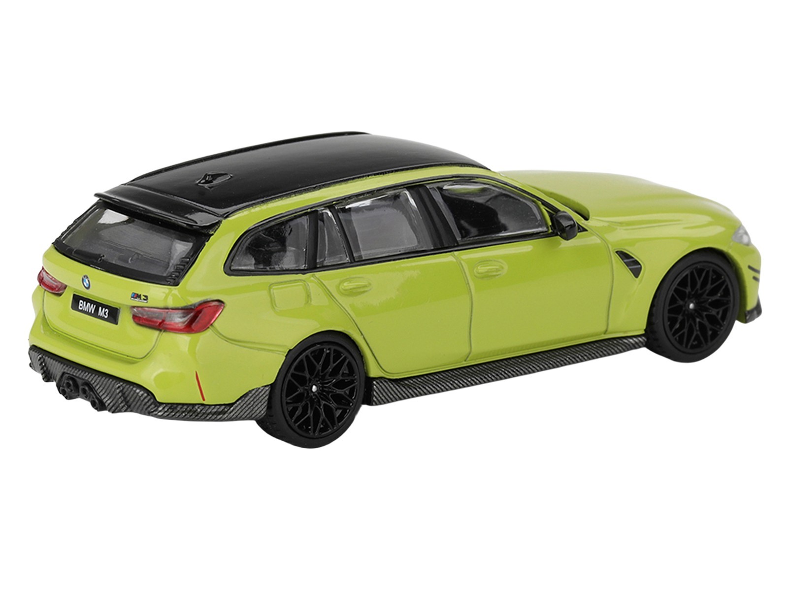 BMW M3 M PERFORMANCE TOURING SAO PAULO YELLOW 1/64 DIECAST BY MINI GT MGT01102