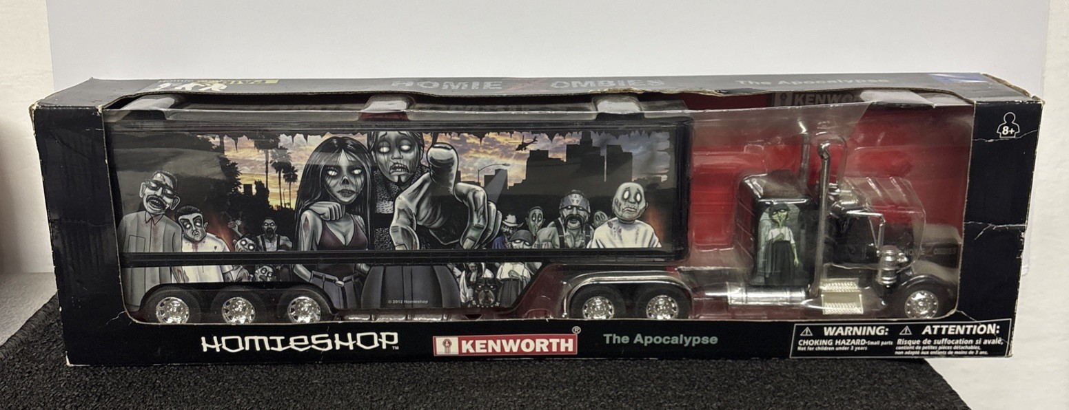Homies HomieZombies Kenworth The Apocalypse Semi Trailer Toy