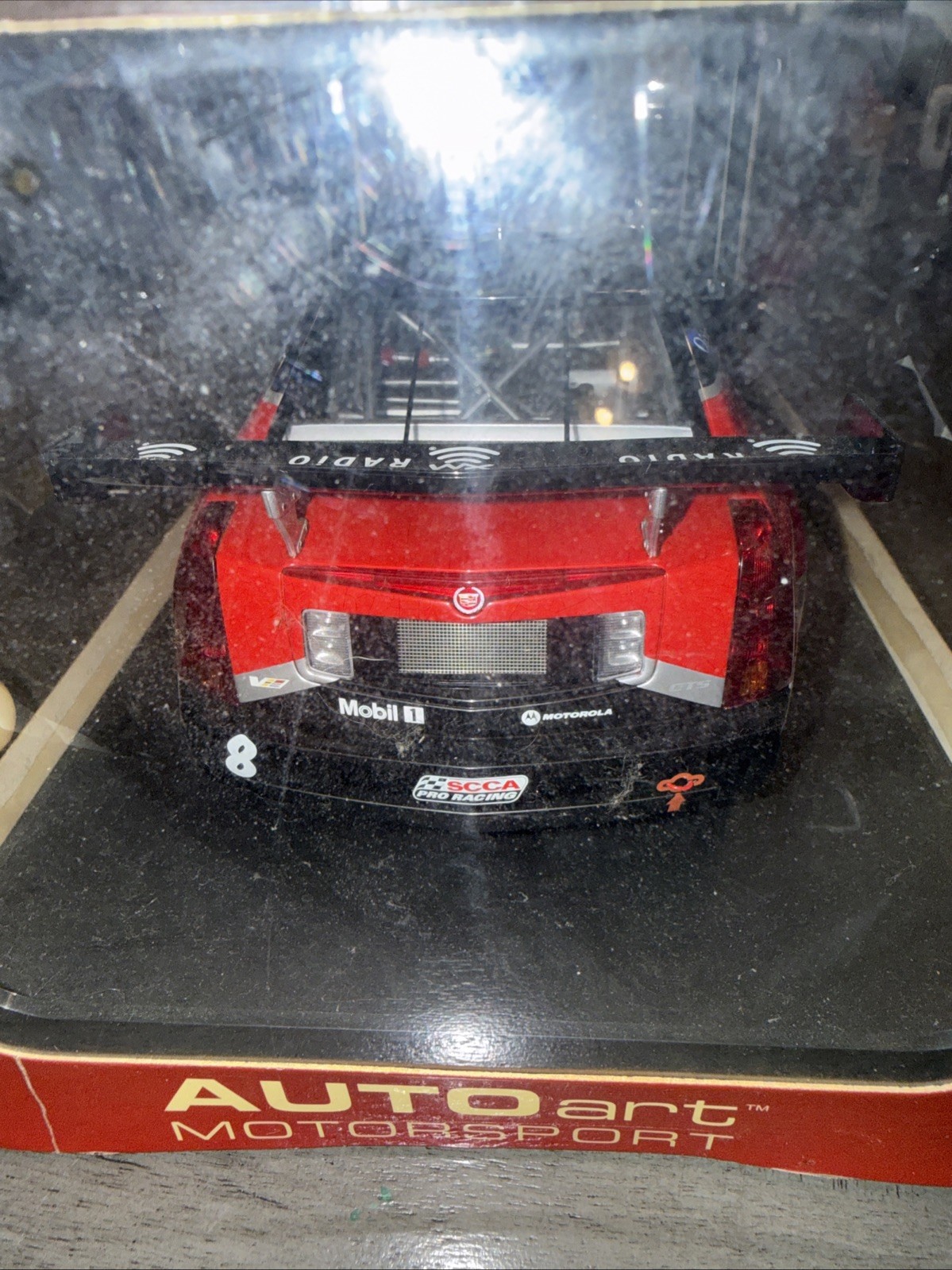 1/18 AutoArt Cadillac CTS-V SCCA World Challenge 2004 #8 Pilgrim BEAUTIFUL CAR