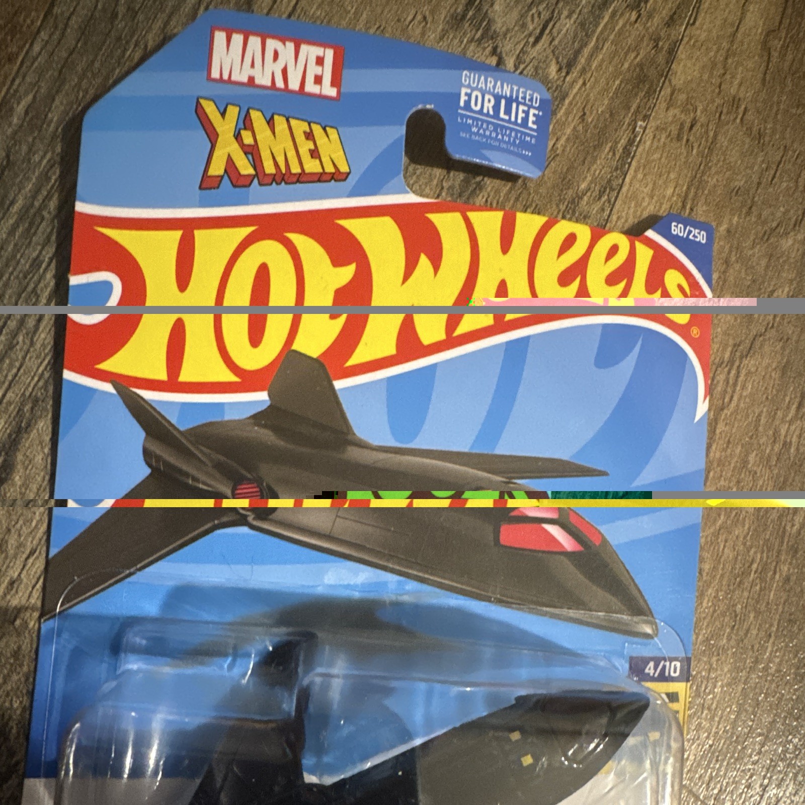 Hot Wheels HW Screen Time Marvel X-Men X-Jet Black Diecast 1:64 Unopened