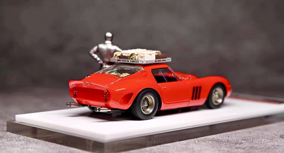 1/43 Factory Built Scm Ferrari 250 Gto Rosso Corsa Red eidolon make up – NO USA