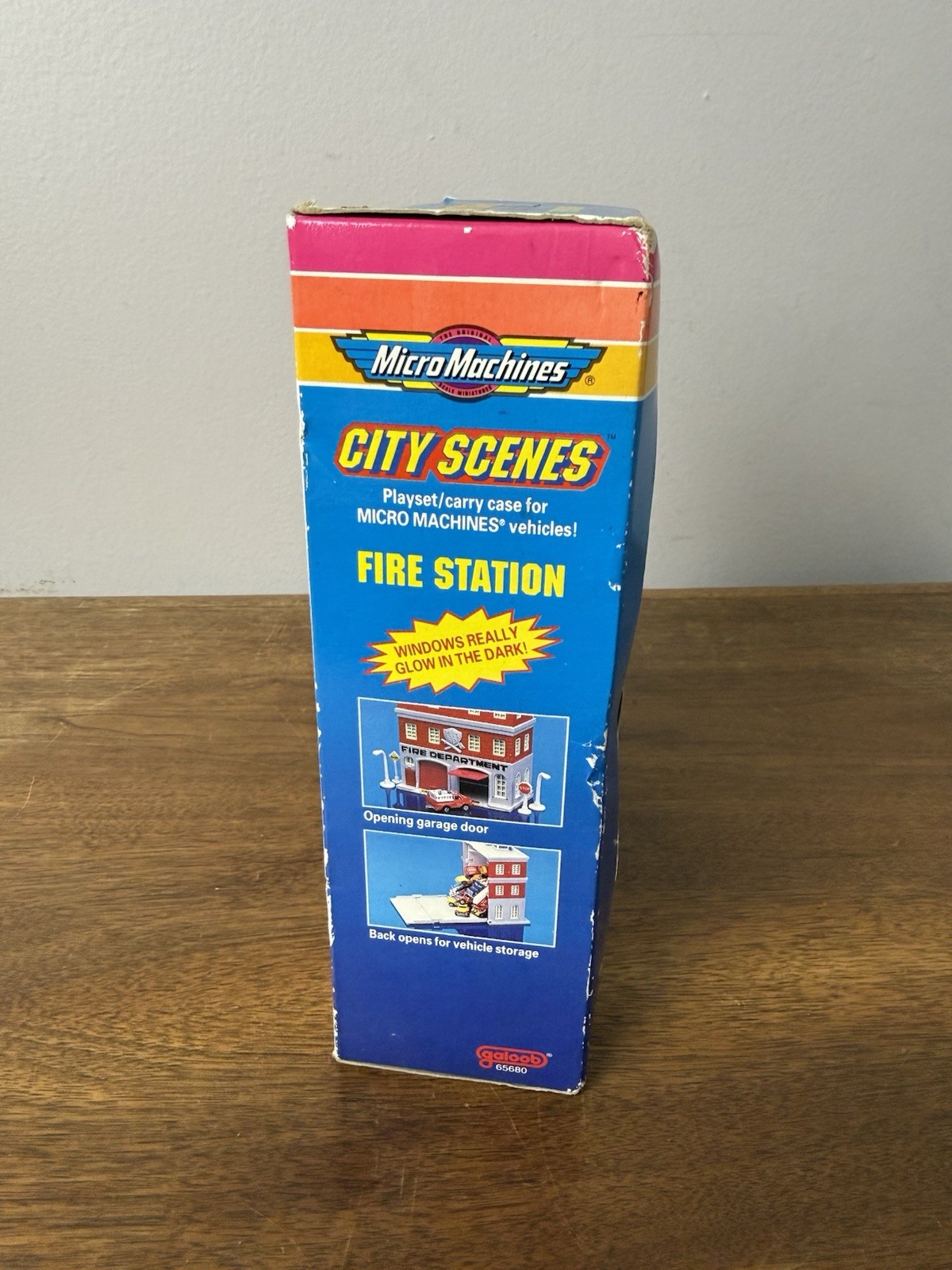 Vintage Micro Machines City Scenes Fire Station NEW IN BOX 1992 90s