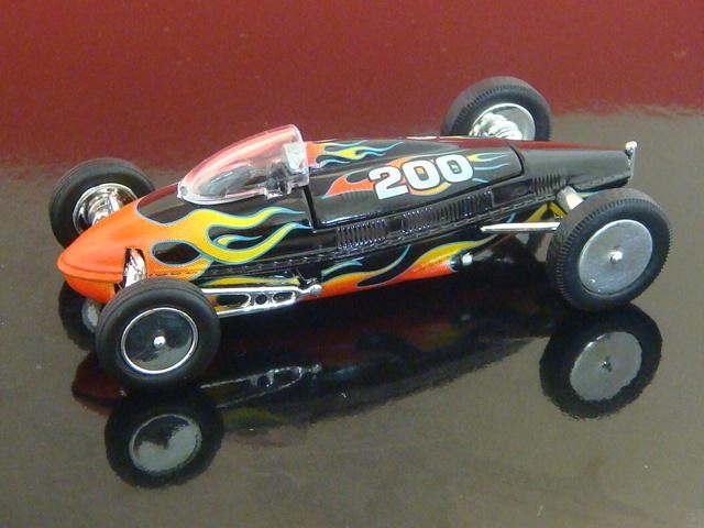 Vintage Racing 1948-1950 Belly Tank Flathead V8 Dry Lake Lakester 1/64 Scale J