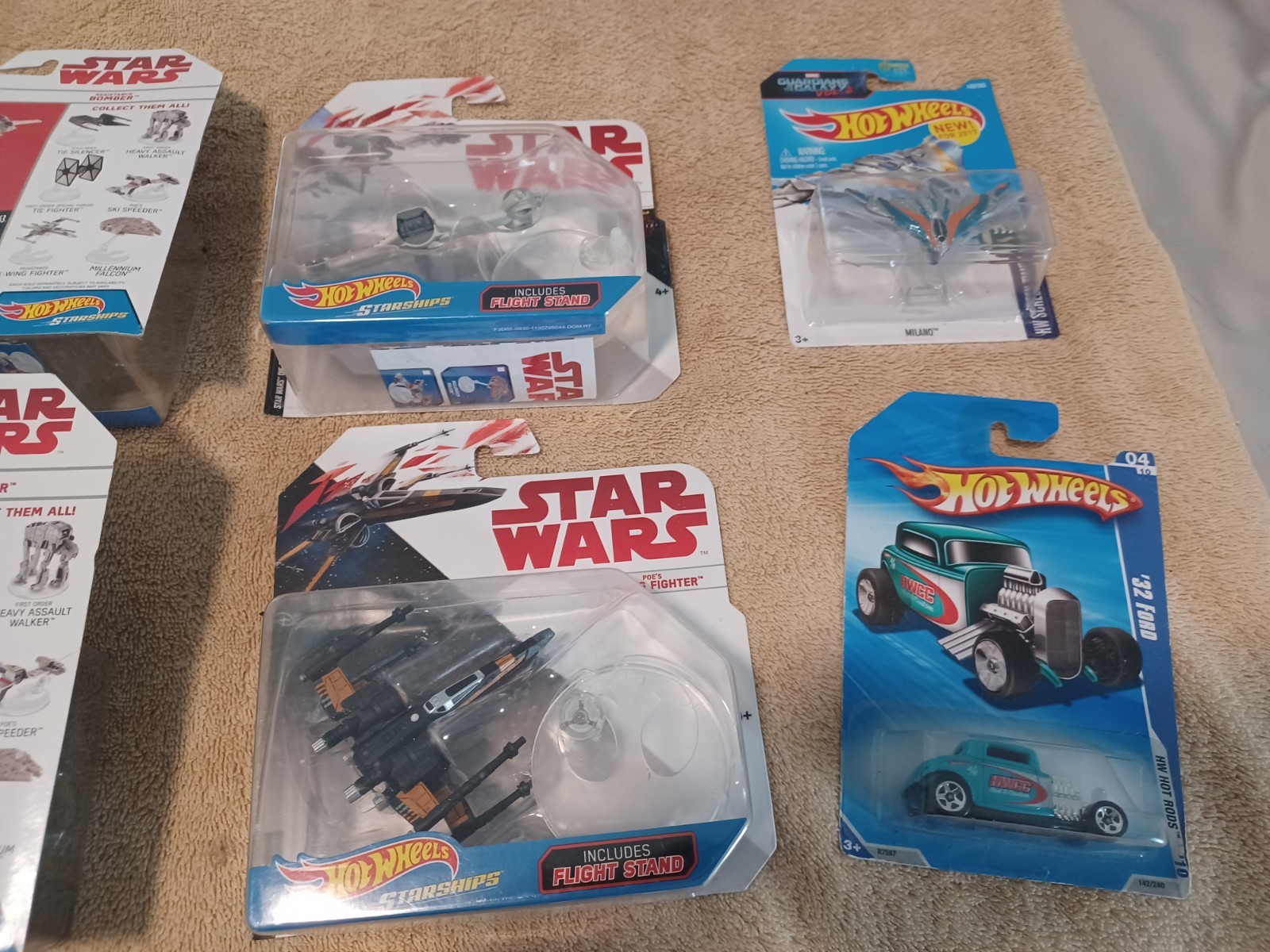 hot wheels star wars starships lot