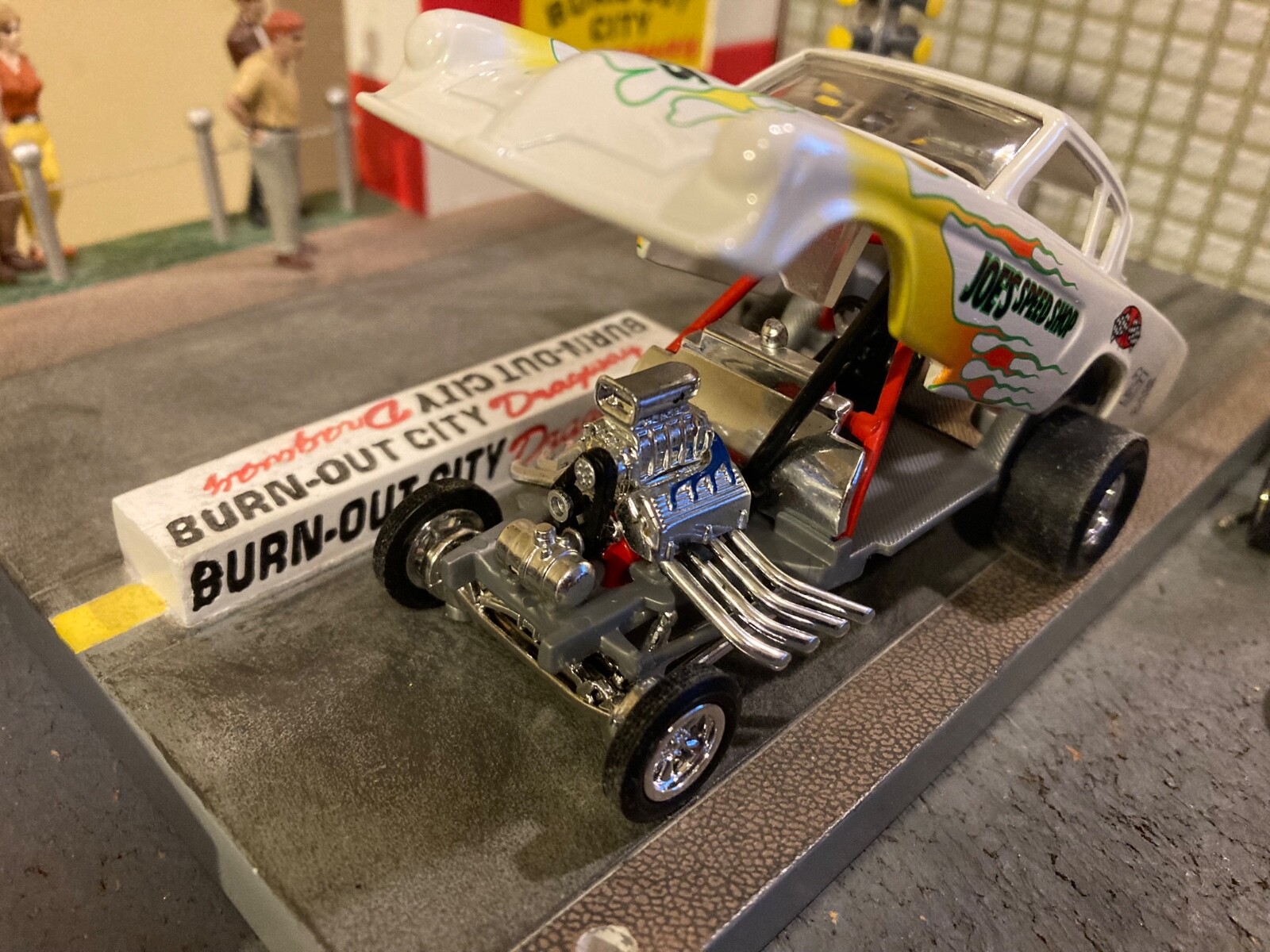 1953 Studebaker Funny Car, 1/43 Scale, 1/4 Mile Drag Strip Car, Funny Car