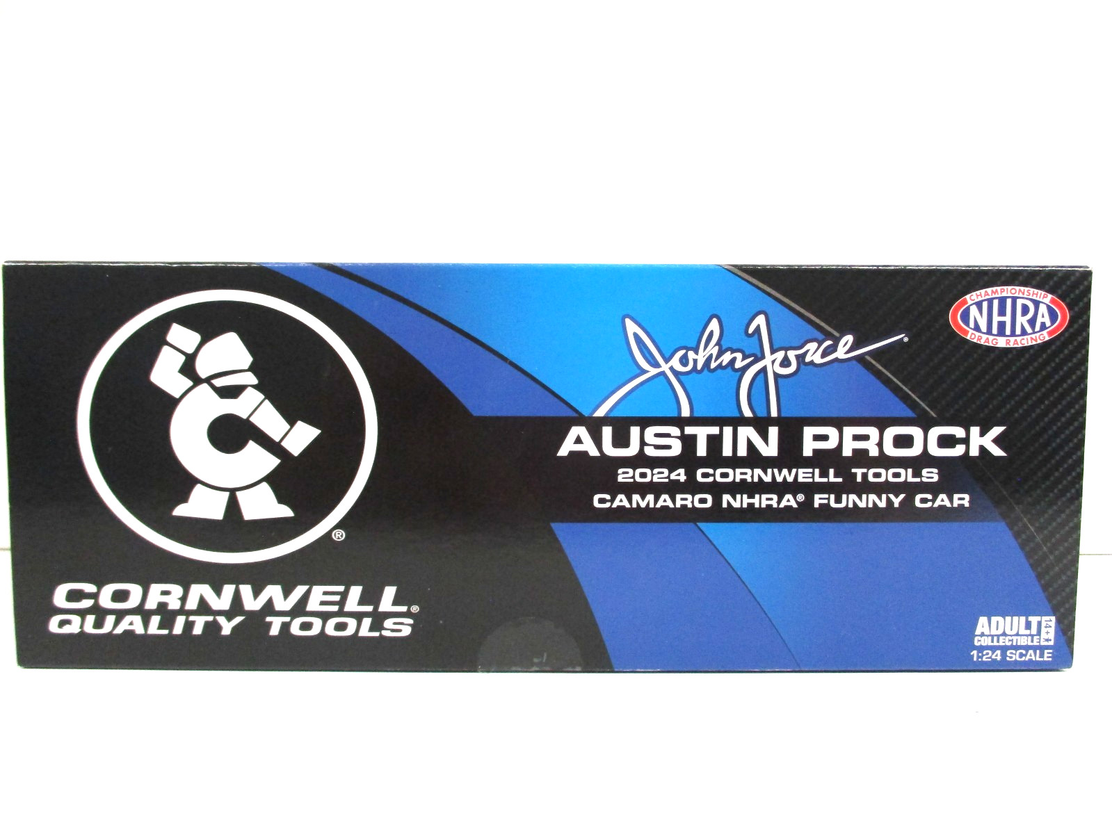 RC2 AUTO WORLD – CORNWELL AUSTIN PROCK 2024 CHEVROLET CAMARO FUNNY CAR – 1/24