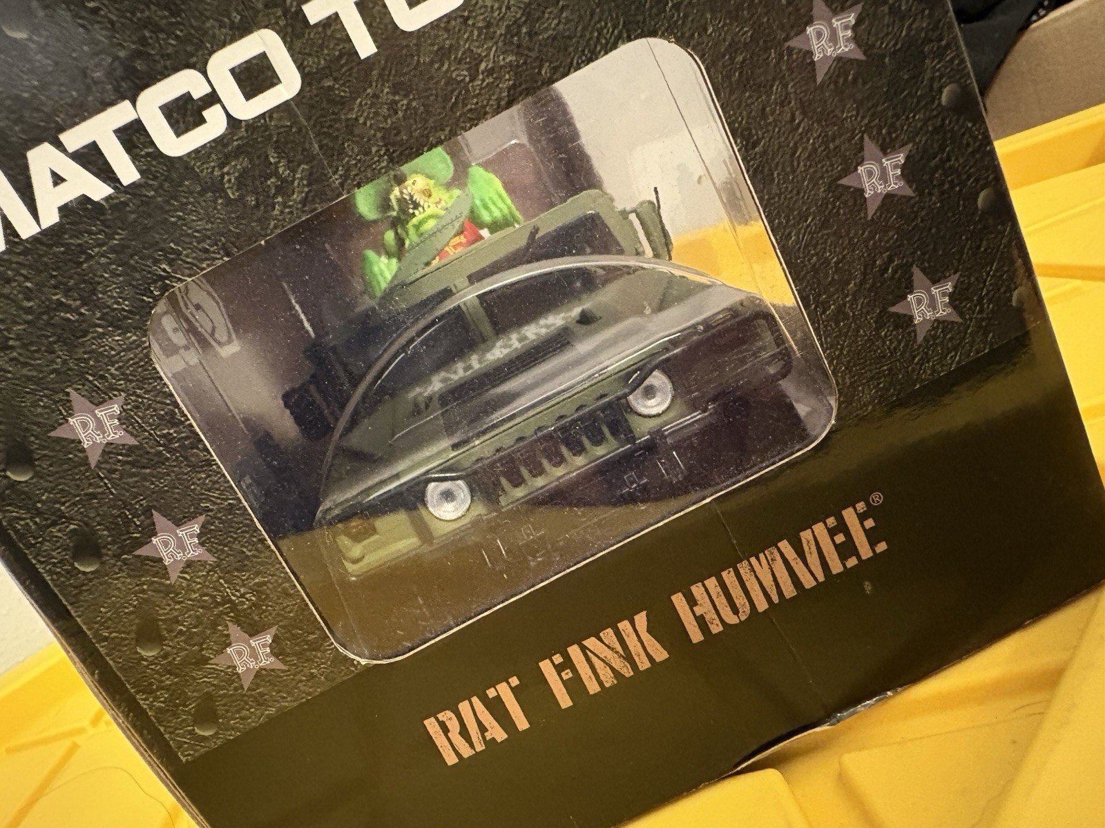 Rat Fink Humvee Hummer 1:18 Scale Die Cast Car New In Box Rare 2018 Matco Tools