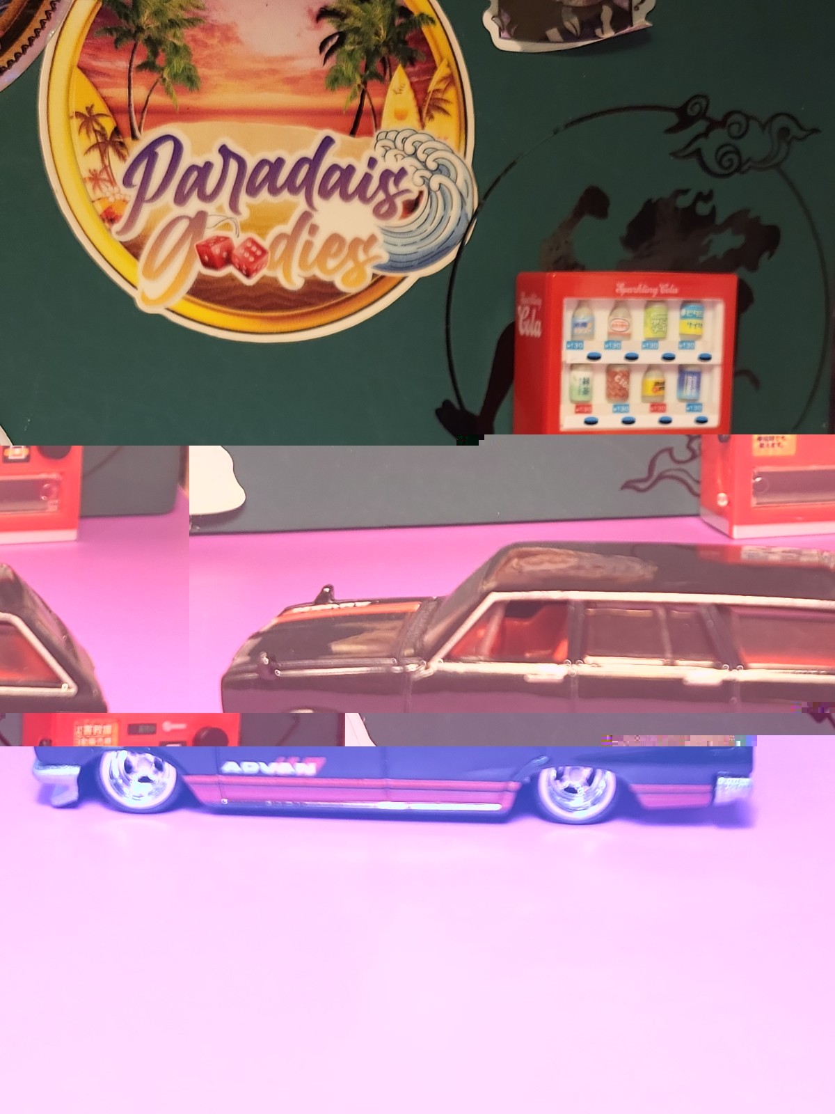 Hot Wheels Premium ’69 Nissan Skyline Van (F36) Loose Premium Team Transport