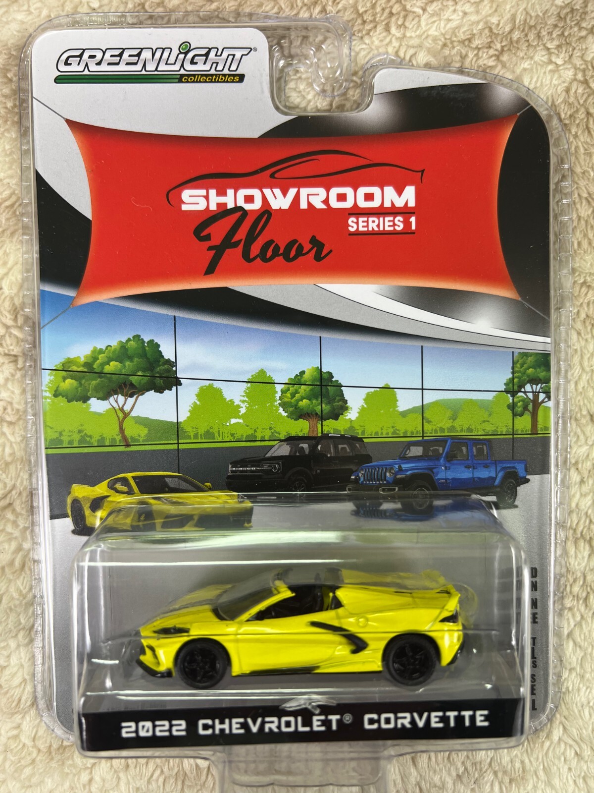 🔥GreenLight 2022 Chevrolet Corvette Convertible Showroom Floor Series 1 HW16🔥