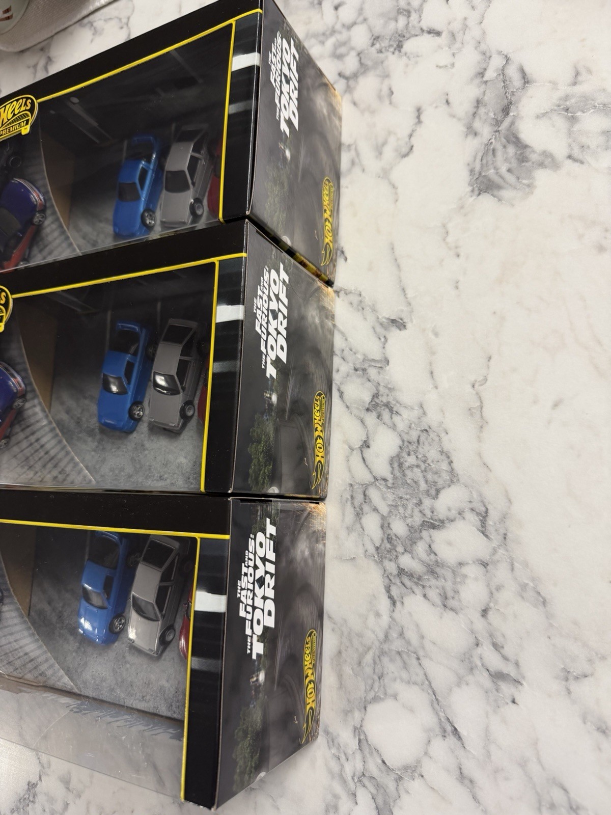 2025 Mattel Hot Wheels Premium Fast & Furious Tokyo Drift Diorama Box Lot Of 3