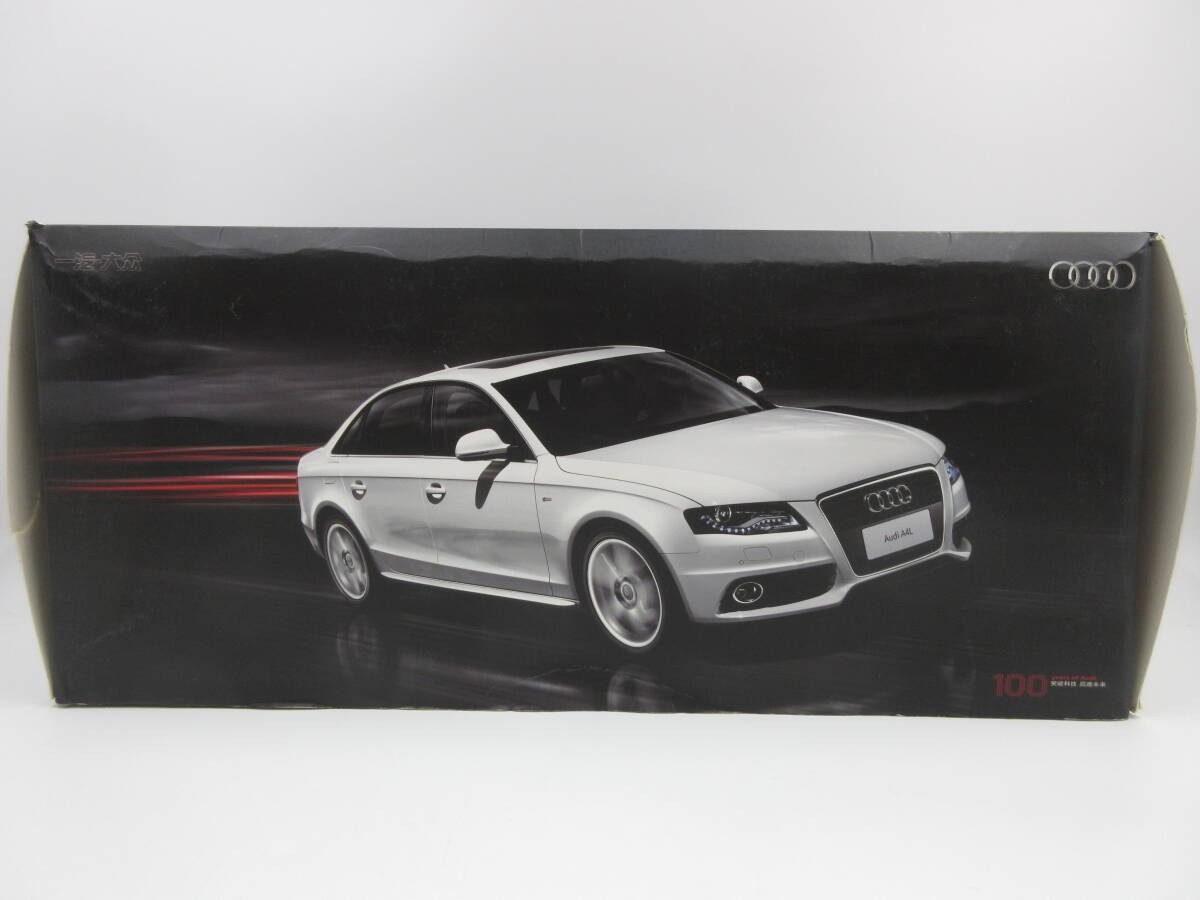 1/18 Audi 4th generation A4 Sedan B8 Dealer special mini car Black